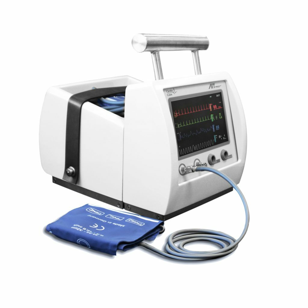 AIT Cardiocube, innovatives Medizintechnikgerät zur nicht-invasiven Analyse der Hämodynamik